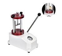 Focket Montre testeur imperméable à l'eau, 6N 10 Bar Watch détecteur de Mesure étanche Outil de Mesure 2 Montres Cas Machine de Test de Pression de résistance avec Cylindre Transparent pour horloger