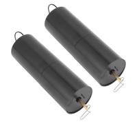 Focket Moteur à Vent en Plastique de qualité Supérieure, capacité de Charge de 3 Kg, Fonctionne sur Batterie, Moteur à Rotation Lente, à Boule Disco Extérieure avec Interrupteur Manuel, DC sans