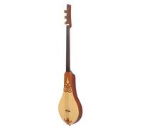 Focket Mountain Dulcimer, Instrument Dulcimer à 3 Cordes en épicéa et Acajou, Portable avec Sac de Rangement pour la Pratique de l'enregistrement de Musique sur Scène