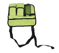 Focket Organisateur de Chaise de Plage, Tissu Oxford 600D Imperméable, Poche à Rabat de Grande capacité, Sac Caddie d'accoudoir avec Bandoulière pour le Camping, la Plage et l'extérieur