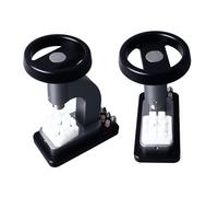 Focket Outil de Retrait de Maillons de Montre, Outil de Bracelet de Montre 3 en 1 avec Base Antidérapante en Métal, Kit de Réparation de avec Boîte de Rangement pour Le Réglage du Bracelet de (Grey)