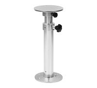 Focket Pied de Table pour Camping-Car, Hauteur Réglable de 445 à 690 Mm, Base de Table en Alliage d'aluminium à Rotation à 360 °, Support de Télescopique avec Conception Détachable pour Camping-Car,