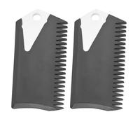 Focket Planche de Surf en PVC Wachs Kamm Smooth, Agent de Nettoyage Léger -Tool 2pcs établis et Surf