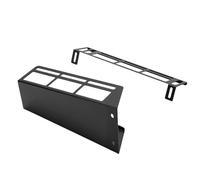 Focket Plaque de Montage, Support de Rangement pour Lit de Camion de Construction en Acier d'ingénierie avec Matériel Complet pour Systèmes de Boîte à Outils d'emballage, Peut Contenir des Niveaux