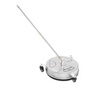 Focket Power Washer Nettoyer 15 Pouces, Construction en Acier Inoxydable Haute Pression 4000psi avec 3 Roues pour Les Planchers en Béton
