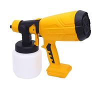Focket Pulvérisateur de Peinture sans Fil, Pistolet à Pulvérisation HVLP 200W avec Un Récipient de 800 ML 4 Buses pour Peinture de Maison Meubles Armoires Murales Clôture