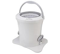 Focket Sèche Linge Compact, Sèche Linge Manuel Non électrique 2500 TR/Min avec Panier Amovible, Sèche Linge Portable pour Camping, Appartements, Camping Car, école, Dortoir, Mini Sèche (Blanc)