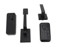 Focket Serrure de Porte d'entrée sans clé, Verrouillage Automatique, Serrure électronique étanche à Pêne Dormant, de Porte à Clavier avec Poignées à Levier Rétroéclairées pour d'entrée, Maison,