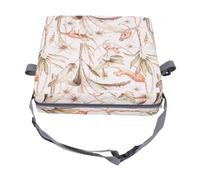 Focket Siège d'appoint pour enfant pour table à manger, siège d'appoint antidérapant pour enfant pour chaise de cuisine avec sangles réglables, coussin détachable et lavable (Long singe armé)