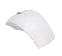 Focket Souris sans Fil, 2.4G Ergonomic Folding Portable Travel Mouse with Magnetic Power Off Switch Battery Indicator Display, for Laptop PC Computer Wins 7 Vista (White)