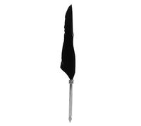 Focket Stylo de Plume Rétro et Cahier en Cuir Caja, Stylos Exquis Sculptés pour des Mots Records, pour les écrivains et les Journalistes (BLACK)