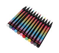 Focket Stylos pour Vernis à Ongles, 12 Pièces, Séchage Rapide, Imperméables, Plusieurs Couleurs, Stylos pour Vernis à Ongles en Acrylique avec Conception Facile à Prendre en Main, pour Bricolage,