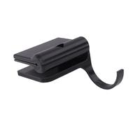 Focket Support d'arc, Organisateur de Crochet d'arc Pliable avec Pince à Crayon Intégrée, Accessoires de Pupitre, Support de Cintre pour Violon, Alto, Violoncelle, Basse (BLACK)
