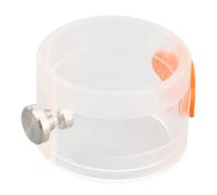 Focket Support de Mouvement de Montre, Borne Métallique Double Face, Bords Lissés à Dégagement Rapide, Outils de Réparation de Montre avec Base en Plastique Léger pour la Réparation de la,