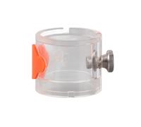 Focket Support de Mouvement de Montre, Borne Métallique Double Face, Bords Lissés à Dégagement Rapide, Outils de Réparation de Montre avec Base en Plastique Léger pour la Réparation de la,