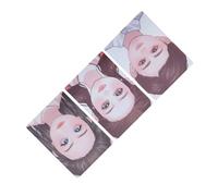 Focket Tableau d'entraînement de Peinture Faciale, Modèle de Maquillage Lavable Réutilisable épaissis pour Animaux de Compagnie Réutilisables avec une Taille A4 pour Débutant