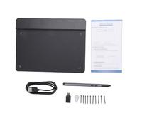 Focket Tablette à Dessin, 3 Mm Ultra Fine, 16384 Niveaux de Pression, Tablette à Stylet avec Stylet 16 K sans Batterie, Adaptateur OTG 10 Plumes pour PC ChromeOS