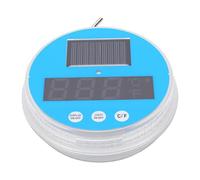 Focket Thermomètre de Piscine Solaire, Thermomètre de Piscine Numérique