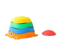 Focket Tremplins pour Enfants, Pierres de gué d'équilibrage de Surface Texturée Antidérapante, Pierres de gué Colorées avec Jouets éducatifs d'apprentissage Précoce pour en Intérieur et en Extérieur