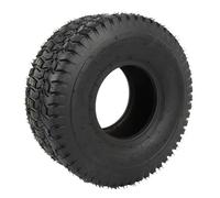 Fockety 15x6.00-6 Tire de la Tondeuse à Gazon, Pneu à Vide sans Tube sans Glissement, Pneu de Gazon en Caoutchouc pour la Tondeuse, Tracteurs de Jardin de Pelouse, Brouette avec Bord de