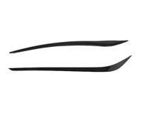 Fockety 2 Pces de Garniture de Surtie d'Air de Pare-Chocs Avant, Noir Brillant Sportif, Becquet Inferieur Pour la Classe C117 LINE CLA45 2013-2015, Becquet Inferieur de Pare-Chocs