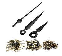 Fockety 2035 Ensemble D'Aiguilles de Montre en Or, Heures, Minutes, Secondes, Aiguilles de Montre pour Réparateurs de, Longueur 6,5 Mm-11 Mm, Belles Pièces de Rechange