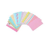 Fockety 3 '' Instant Films Sticker pour - 20pcs Décoration Vive Colorée pour Toutes les Photos Instantanées (Embellissement le second)