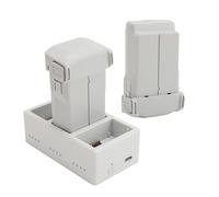 Fockety 3850mAh 7,38 V Batterie de Vol Intelligent pour Mini 3 3 Pro 4 4 Pro, 2 Pack 47 Minutes Batterie de Drone de Temps de Vol Maximum avec Moyeu de Charge (Gestionnaire de Charges à 3 Voies)