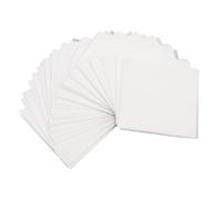 Fockety 500 feuilles de papier de pesée, 75 x 75mm, papier de pesée pour échantillons de laboratoire, antiadhésif, pour le transfert d'échantillons destinés à la mesure sur balance