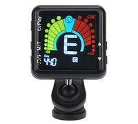 Fockety Accordeur électronique Métronome pour Instruments à Cordes, Mode D'enregistrement des Vibrations, Accordeur à Pince/support pour Artistes