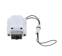 Fockety Adaptateur de Charge pour Console de Jeu GBA SP, Prise Casque 3,5 Mm, Convertisseur D'interface de Type C avec Corde de Suspension Anti-Perte, Adaptateur GBA SP vers USB C (Grey)