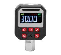 Fockety Adaptateur de Couple Numérique, Convertisseur de clé Dynamométrique 1,5-30 N.m pour Clés électriques, Adaptateur de Couple de clé Dynamométrique Numérique à Clipser pour