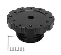 Fockety Adaptateur de Moyeu de Volant, Adaptateur de Volant à Dégagement Rapide 6 Trous, Kit D'adaptateur de Volant en Alliage D'aluminium pour Volant Thrustmaster T300 T500 PCD 73 Mm