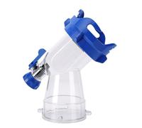 Fockety Adaptateur de Tuyau D'égout Transparent à 45 Degrés