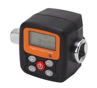 Fockety Adaptateur Dynamométrique Numérique, Clé Dynamométrique Numérique 1/2 Entraîment 10,2-340 N.M Avec Buzzer ET Notification Flash LED, Comptère de Torsion de Conversion 4 Unités