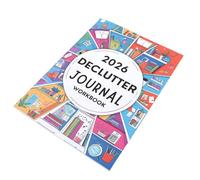 Fockety Agenda de désencombrement 2026 : listes de contrôle et suggestions simples pour une maison bien rangée, journal intime pour réduire le stress et adopter un mode de vie épuré