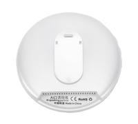 Fockety AI Translator Bluetooth 5.3 Reconnaissance Vocale en Temps Réel | Boîtier ABS, pour Repas en Voyage, Compatible Bluetooth 5.3, Batterie 600 MAh, Pratique Linguistique Multilingue
