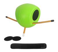 Fockety Aides à L'entraînement de Golf, Associées à des Brassards D'entraînement, pour Corriger la Posture et Ajuster Efficacement la Coordination Entre Les Bras et Le Corps. (Green)