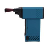 Fockety Air Duster, Souffleur de Feuilles Turbo électrique Rechargeable sans Fil 130 000 TR/Min, Mini Souffleur Portable Haute Vitesse avec Batterie 2500 MAh pour Voiture, Clavier (Bleu foncé)