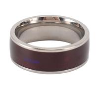 Fockety Anneau Intelligent NFC, Anneau NFC en Acier étanche pour Téléphone Portable pour Puce Ntag213, Portable Fasion Ring pour Hommes ou Femmes Déverrouillez Les Serrures de Porte