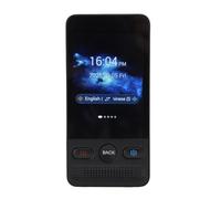 Fockety Appareil de Traduction de Langue, Appareil de Traduction vocale Portable en Temps réel WiFi, bidirectionnel 160 Langues, Enregistrement Hors Ligne, de Photos