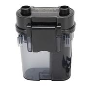 Fockety Aquarium Accrochez-Vous sur Filtre, 300L / H 4W Plastique en Plastique Externe Mur à Pêche à Pêche, Filtre D'aquarium Biochimique activé Submersible (Prise UE 220V)