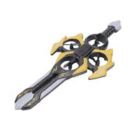 Fockety Avion RC Flying Sword, Jouet RC de Reconnaissance de Intelligents avec Télécommande 2,4 G, Retournement à 360° et Lumières LED, Vol Léger et Stable pour Enfants Adultes (Yellow)