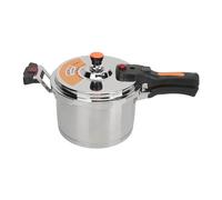 Fockety Bac à la Presse, 80 Kpa Autocuiseur en Acier Marmite Inoxydable à la Pression à Cuisson Rapide Batterie de Cuisine instantané Pot à la Pression Couler Cuisinière élecrique à Gaz (4L)