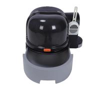 Fockety Bac à Litière fermé pour Chat, Grand Bac à Litière en PVC avec Entrée de Style Couloir et Tiroir intégré, Contrôle des Odeurs pour Les Ménages Multi-Chats (Black)