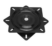 Fockety Base Pivotante pour Siège de Bateau, Plaque de Montage Rotative à 360 °, Haute Résistance, Revêtement EDC en Acier Inoxydable pour Chaise Marine 7,1 X 7,1 Pouces