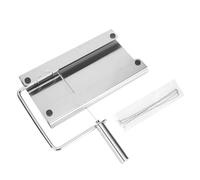 Fockety beurre au Fromage et au Jambon, Accessoire de Cuisine Efficace avec Fond Antidérapant pour un Placement Ferme, pour Couper le Beurre, le Fromage, le Pain, le Gâteau, le Jambon, en Acier