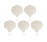 Fockety Boho Hanging Lampe Shade, 5pcs Tissu Pendent Ombre Clai (Type 1)