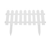Fockety Bordeau de Paysage, 5pcs Panneaux de Bordure de Jardin Décoratifs en Plastique avec Conception Imbriquée et Enjeux au Sol, pour Les Passerelles et la Cour