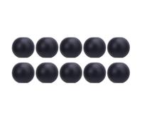 Fockety Bouchon de Boule de Câble, 10 Pièces Butée de Boule de Poulie en Caoutchouc Résistant aux Chocs, Remplacement de Fixation de Corde avec Conception Antidérapante Sécurisée pour Accessoires